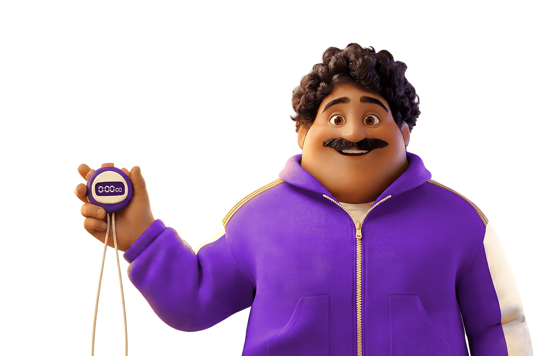 Colin and his stopwatch