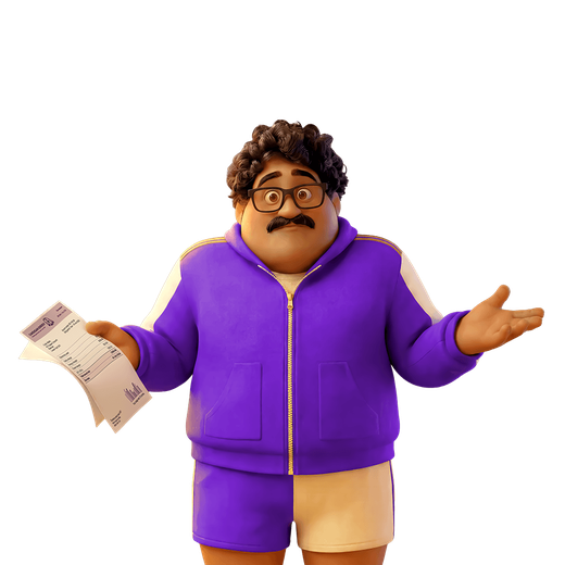 Colin confused about his energy bill.